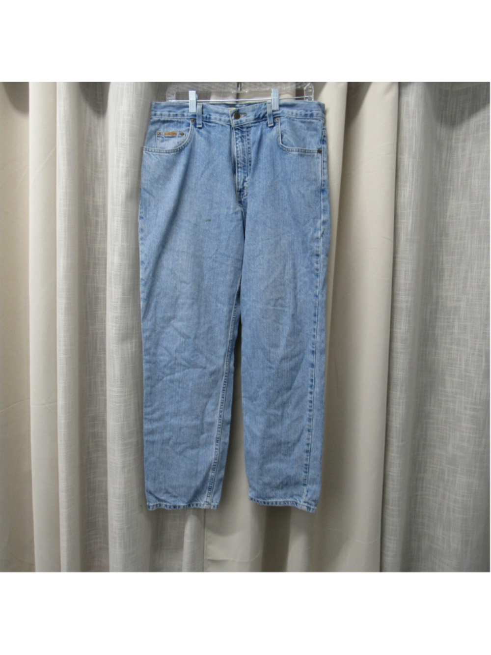 VTG Duck Head Jeans Mens 34x30 Light Wash Relaxed Fit Denim Straight Leg Y2K 90s